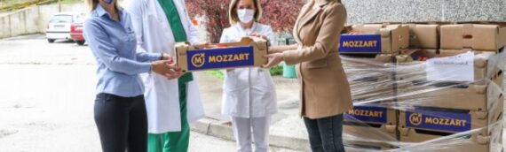 Mozzart podržao medicinare u Jajcu donacijom vitaminskih paketa